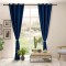 Set 2 draperii catifea 140x270 cm- Albastre