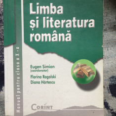 a10 Limba si literatura romana, manual pentru clasa a X-a,Clasa 10-Eugen Simion