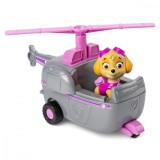 PATRULA CATELUSILOR VEHICULE CU FIGURINA SKYE