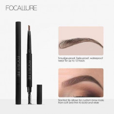 Creion sprancene + perie Focallure Brows Pen foto