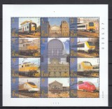 Belgia 2001 - LOCOMOTIVE,TRENURI - Nominal 8,20 Eur. - MNH