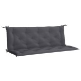 Cumpara ieftin Perna banca de gradina antracit 150x(50+50)x7cm material oxford