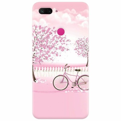 Husa silicon pentru Xiaomi Mi 8 Lite, Pink Spring foto