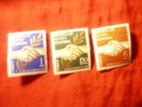 Serie Guineea Ecuatoriala 1968 - Congres - Prietenie , 3 valori