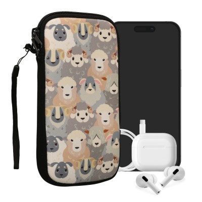 Husa Universala Kwmobile pentru telefon, Marime XXL - 7 inch, Multicolor, Neopren, KWM000007UJ160C foto