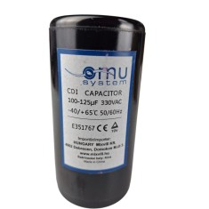 Condensator de pornire 100-125&mu;F 330V 50 60Hz