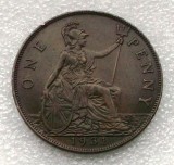 P3. Marea Britanie Anglia UK 1 One penny 1931 George V aUNC **