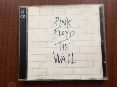 Pink Floyd The Wall 1979 album dublu disc 2 cd discuri muzica prog rock VG++/NM Columbia records