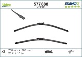 Set 2 buc. stergatoare parbriz Silencio FORD TRANSIT/TOURNEO COURIER, 05.2014-06.2024, 700+380 mm,