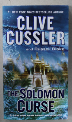 THE SOLOMON CURSE by CLIVE CUSSLER , 2015 foto