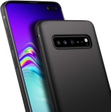 Husa Samsung Galaxy S10, MyStyle, Slim, Antishock, Negru, Carcasa Protectie, Policarbonat, Rezistenta Socuri, Praf, Zgarieturi