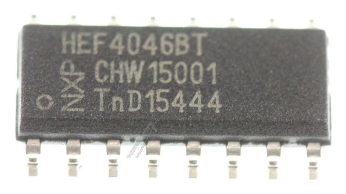 4000 LOCMOS,SMD,4046,SOIC16 TIP:HEF4046BT,652-PHI HEF4046BT,652 circuit integrat NXP