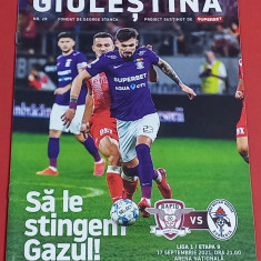 Program meci fotbal RAPID BUCURESTI - GAZ METAN MEDIAS (17.09.2021)