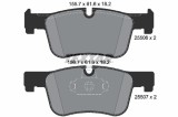 TEXTAR 2550601 Q+ set placute frana,frana disc