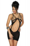 Cumpara ieftin Rochie Neglije Saresia, Neagra, S-L