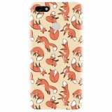 Husa silicon pentru Huawei P9 Lite, Red Foxes