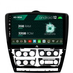 Navigatie Skoda Octavia 2, Android 13, A-Octacore 2GB RAM + 32GB ROM, 10.1 Inch - AD-BGA10002+AD-BGRKIT048v2 foto