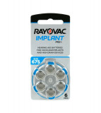 Rayovac 675 IMPLANT PRO+ baterii aparate auditive-Conținutul pachetului 1x Blister