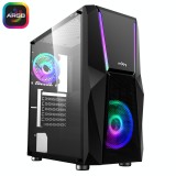 Cumpara ieftin Carcasa nJoy Fort, Mid Tower NEGRU