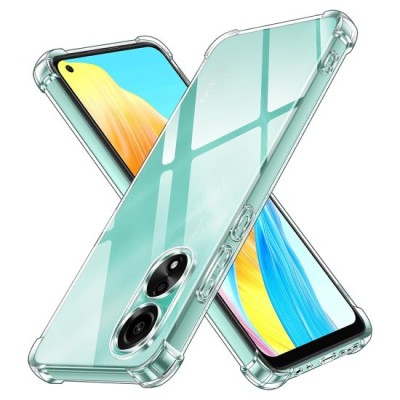 Husa pentru Oppo A78 4G - Techsuit Shockproof Clear Silicone - Clear foto
