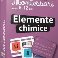 Elemente chimice. Carti de joc Montessori pentru 6-12 ani