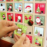 Set autocolante calendar de Advent - 5 x 5 cm (1buc.)