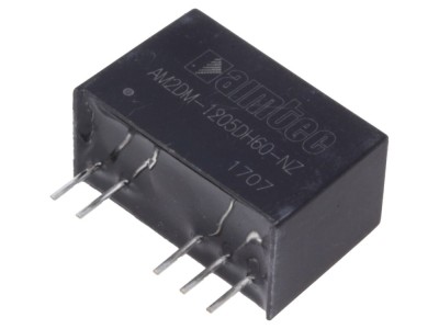 Convertor DC/DC 2W, 12V la 5V și -5V foto