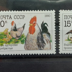 TS21 - Timbre serie - Rusia - CCCP 1990