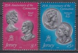 Jersey 1978 - A 25-a aniversare a &icirc;ncoronării Reginei Elisabeta a II-a, MNH
