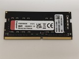 Memorie Ram Laptop Kingston 16GB, DDR4, 1Rx8, 2666Mhz, KF426S16IBK2/32, PC4-21300, CL16, 1.2V, Non-ECC, sodimm, 260 pini