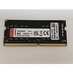 Memorie Ram Laptop Kingston 16GB, DDR4, 1Rx8, 2666Mhz, KF426S16IBK2/32, PC4-21300, CL16, 1.2V, Non-ECC, sodimm, 260 pini