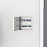 vidaXL Panou de Acces 2 pcs Alb 20 x 20 cm O&Aring;&pound;el