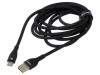 Cablu USB 2.0 A la C 2m 100W Negru, Baseus