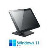 Sistem POS Lenovo M720q, i3-8100T, 256GB SSD, Monitor NOU 17 inci, Win 11 Pro