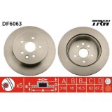 Set discuri frana Lexus Gs ( S19 ), Is C (Gse2 ), Is 2 ( E2 ), Is 3 ( E3 ), punte spate, 310x18, ventilat, TRW