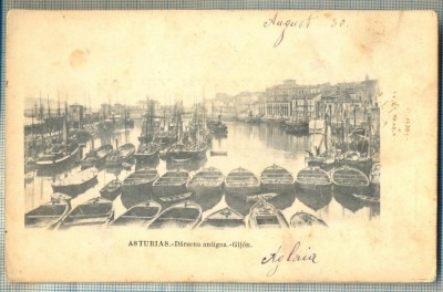 AD 680 C. P. VECHE -ASTURIAS-DARSENA ANTIGUA-GIJON-CATRE CLEOPATRA PARASCHIVESCU foto