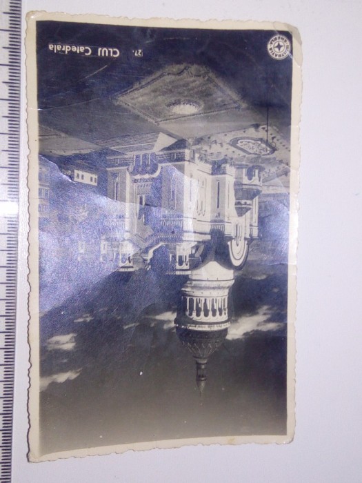 CARTE POSTALA VECHE -CLUJ - CATEDRALA