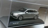 Macheta Audi Q7 (4M) 2017 silver - Spark 1/43