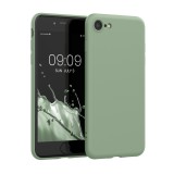 Husa kwmobile pentru Apple iPhone SE 3/iPhone 8/iPhone 7, Silicon, Verde, 49979.243, Carcasa