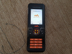 Telefon Sony Ericsson W580i Walkman Alb/Black/Blue Liber retea Livrare gratuita! foto