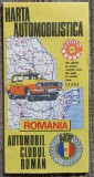 Harta automobilistica Automobil Clubul Roman