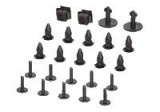 Set clipsuri fixare carenaj aripa interioara A4 B5, 11.1994-09.2001; A8 D3, 01.2003-01.2010, Vw Passat B5 (3b), 09.1996-01.2005, 24 bucati la set