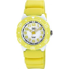 Ceas dam? elegant Q&amp;Q galben VQ58J006Y