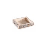Tava lemn natur 18 x 18 x 4 H