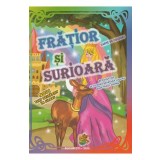 Fratior si surioara. Carte de colorat - Fratii Grimm