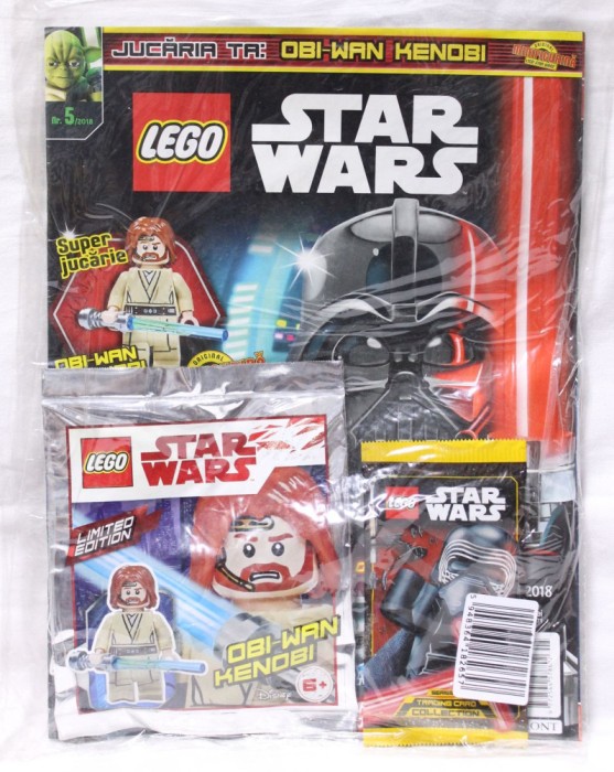 Revista Star Wars Nr. 5/2018 cu figurina si cartonase - sigilata