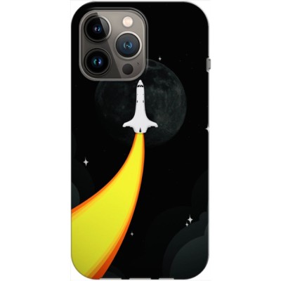 Husa compatibila cu Apple iPhone 14 Plus model Space Shuttle, Silicon, TPU, Viceversa foto