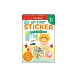 Play Smart My First Sticker Numbers, Colors, Shapes 2+: Preschool Activity Workbook with 250+ Stickers for Children with Small Hands; Ages 2, 3, 4: Bu