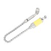 Swinger Pescuit Baracuda SW22, Lant Inox, Galben - Hanger Metalic, Accesorii Montaj Senzor