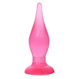 Dop Anal Fantasy, cu Ventuza, PVC, Roz, 14 cm, Baile